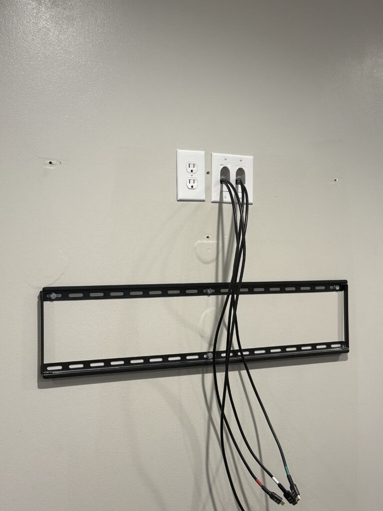 TV mounting and wire concealment with HandyWoody in Utah