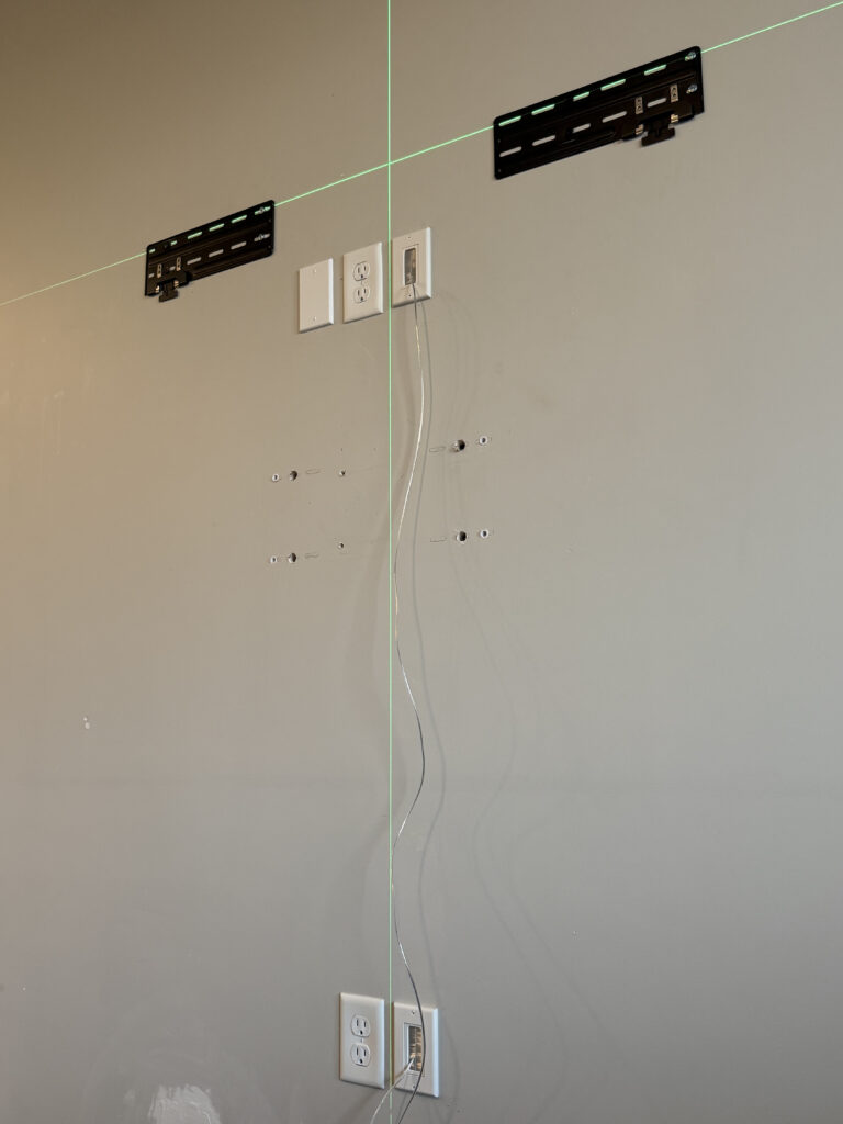 TV mounting and wire concealment with HandyWoody in Utah