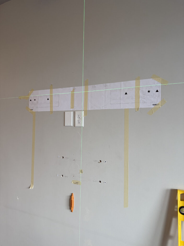 Samsung Frame TV mounting with wire concealment HandyWoody